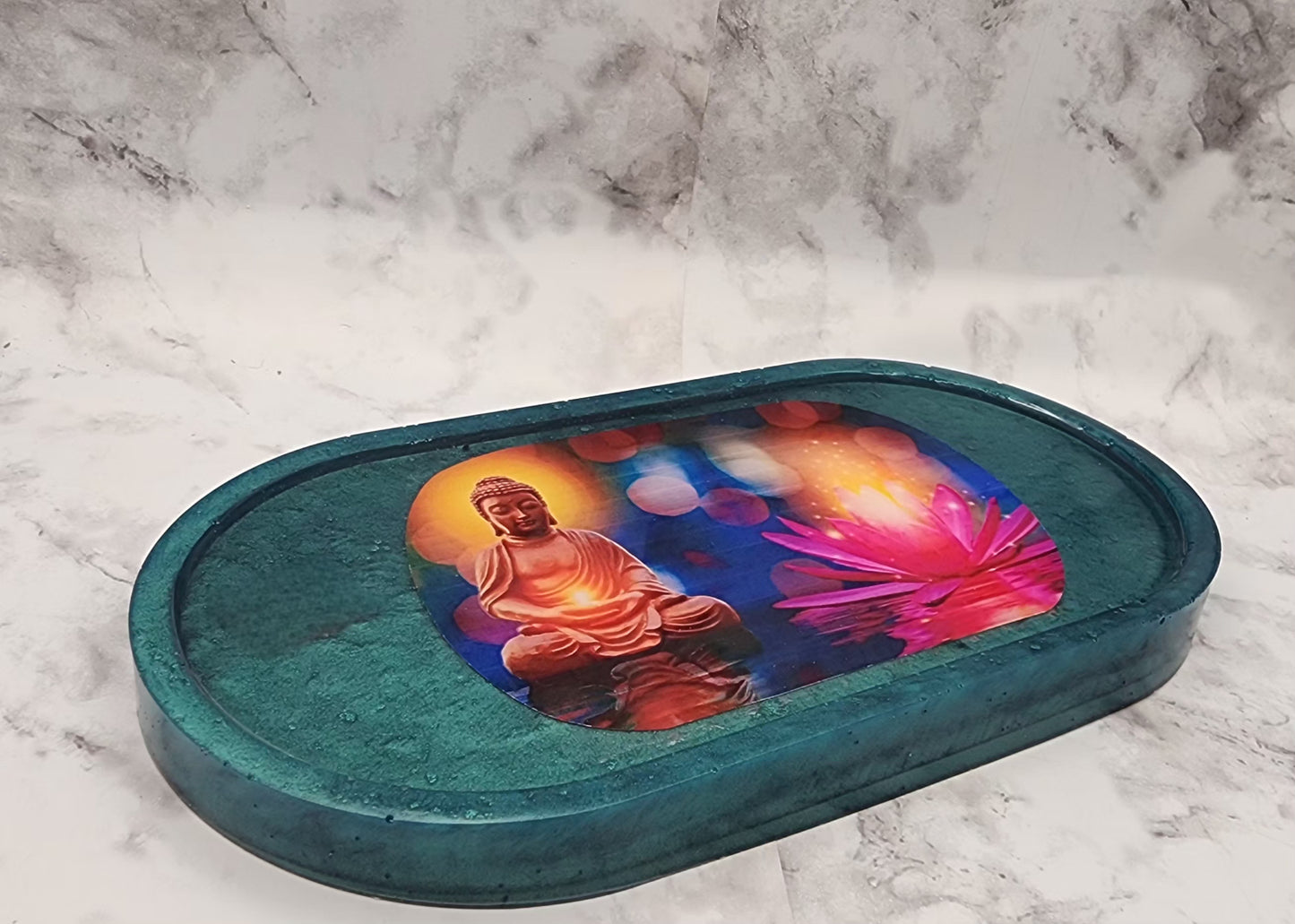 Tranquil Essence Resin Vanity Tray