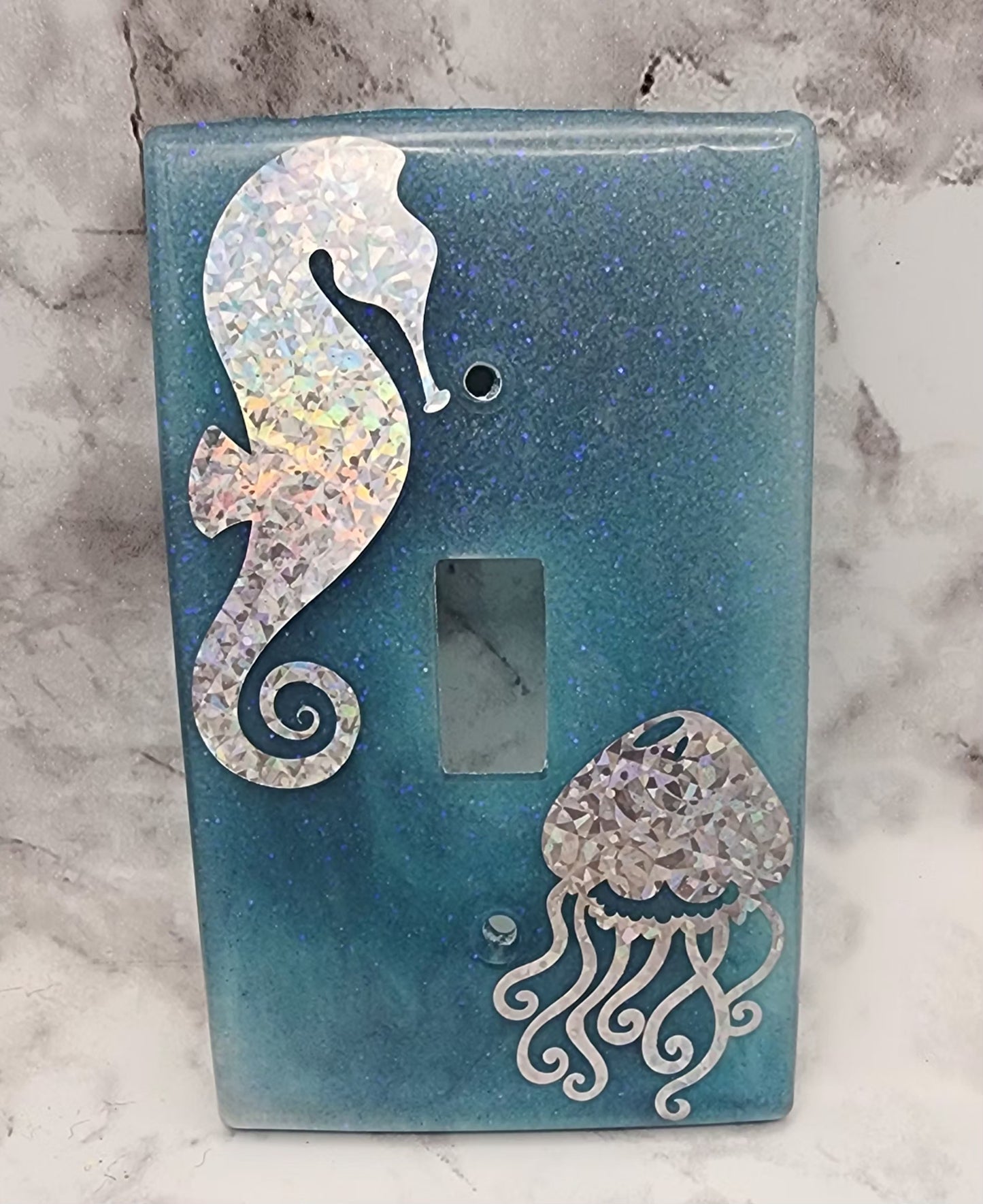 Glow In The Dark Ocean Light Switch Cover