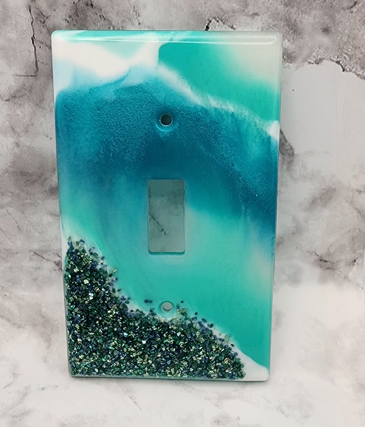 Ocean Resin Light Switch Cover