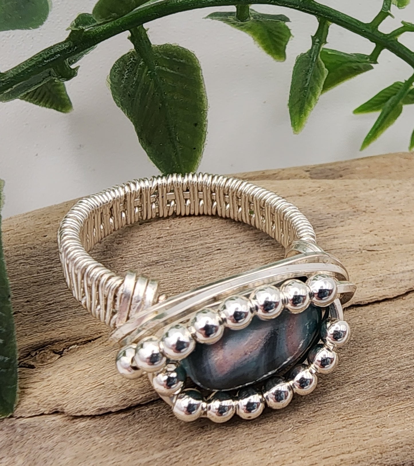 Gypsy Grove wire wrapped ring