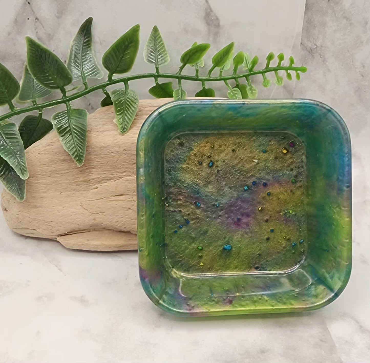 Garden Radiance Square Trinket Dish