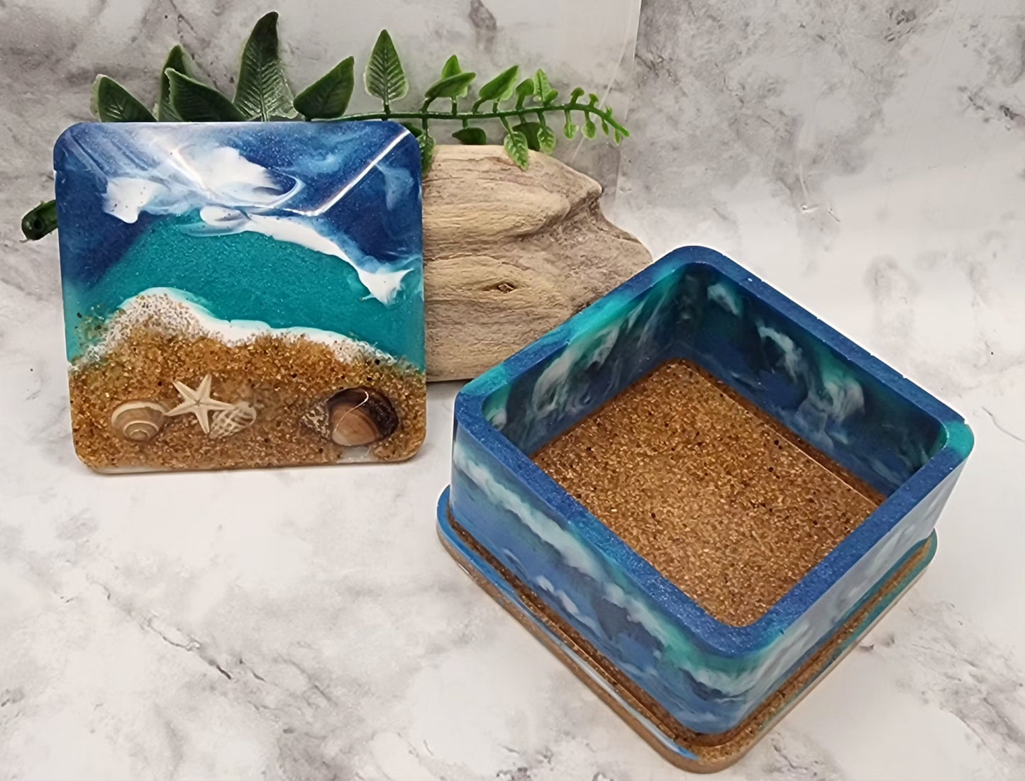 Lagoon Whisper Jar with Lid