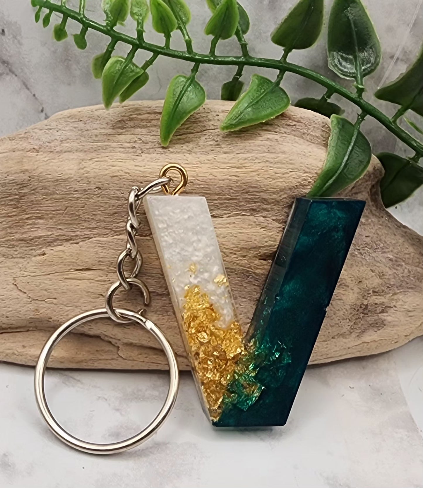 "V" Keychains