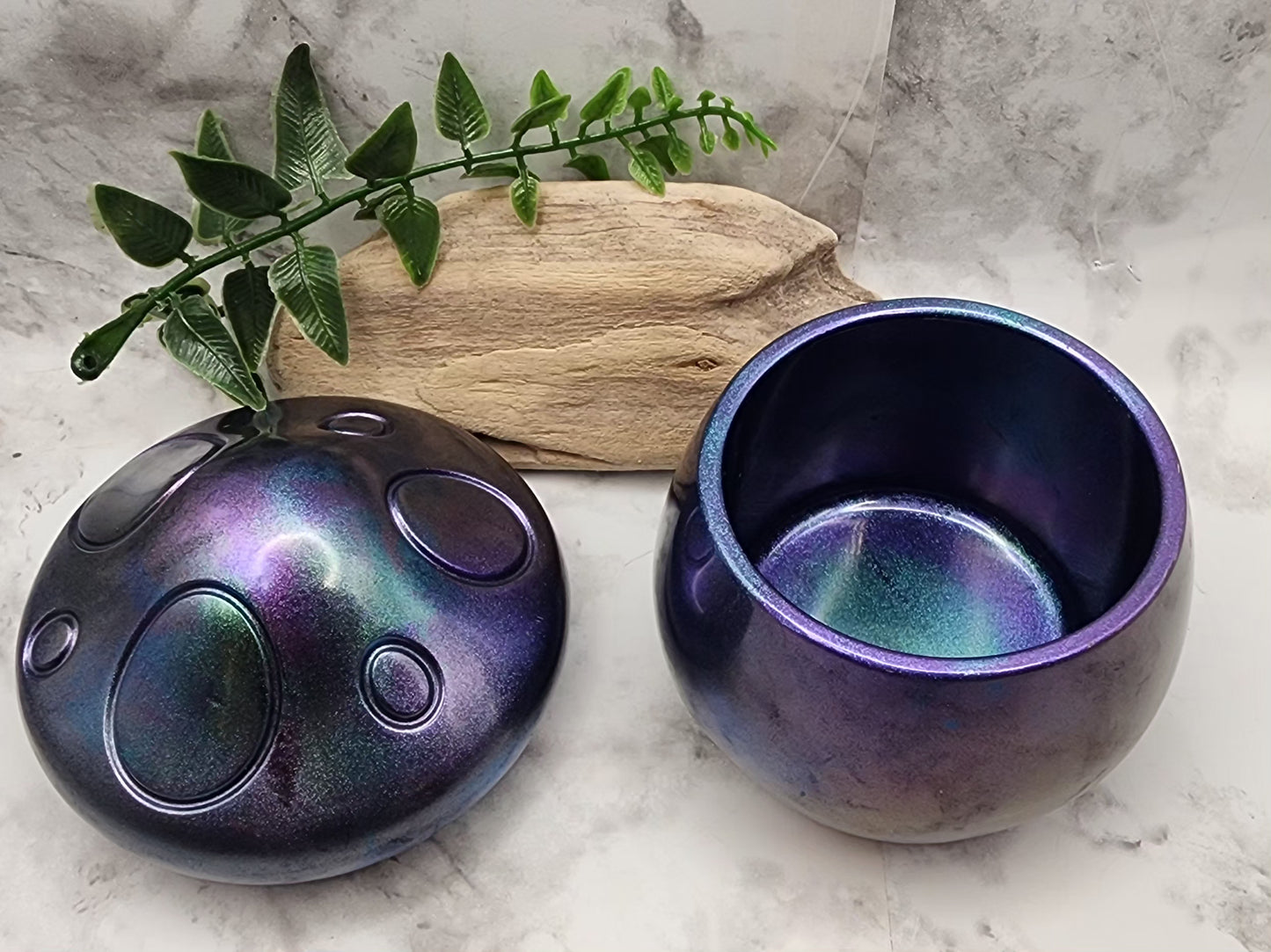 Chameleon Mushroom Jar