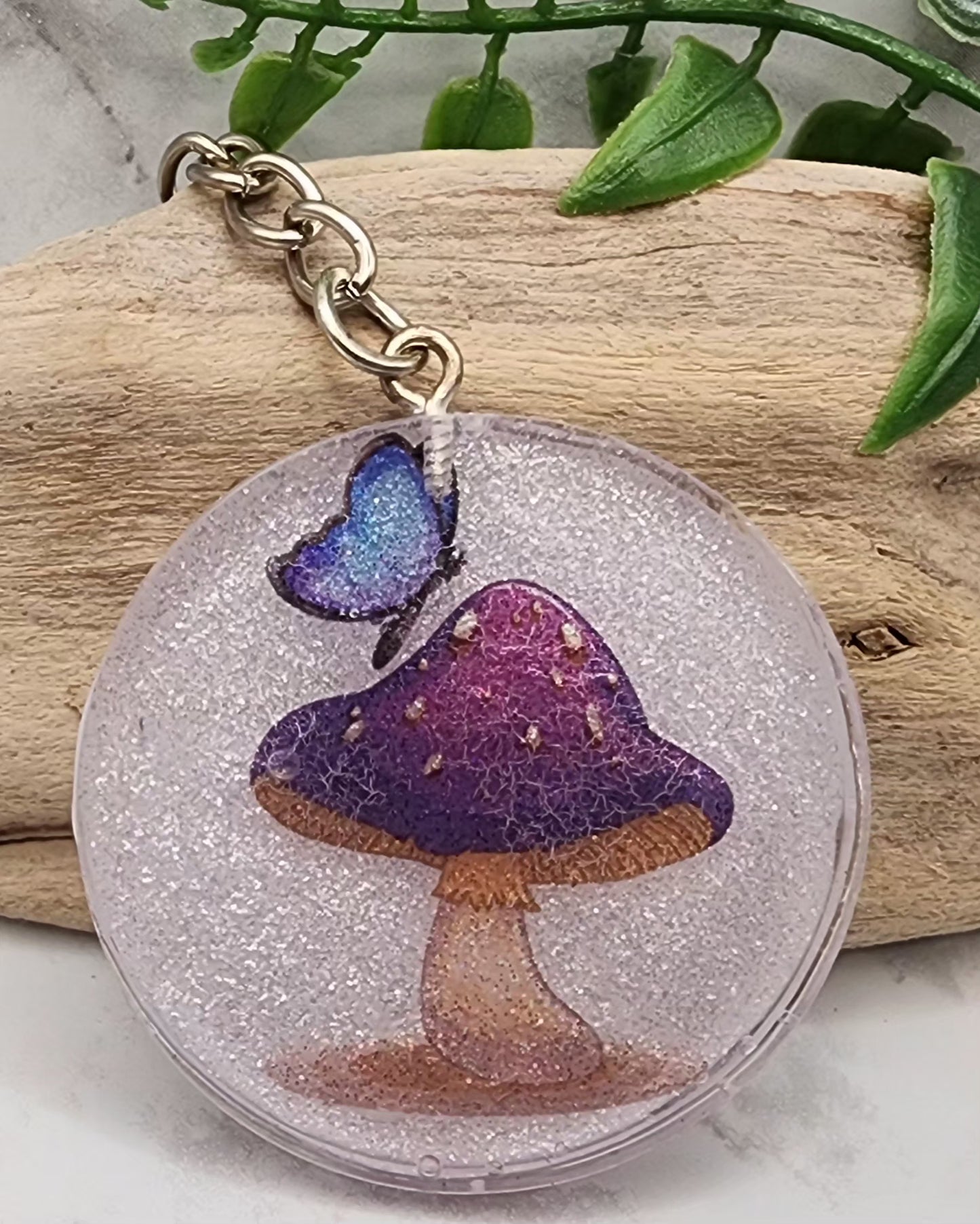 Mushroom Keychains