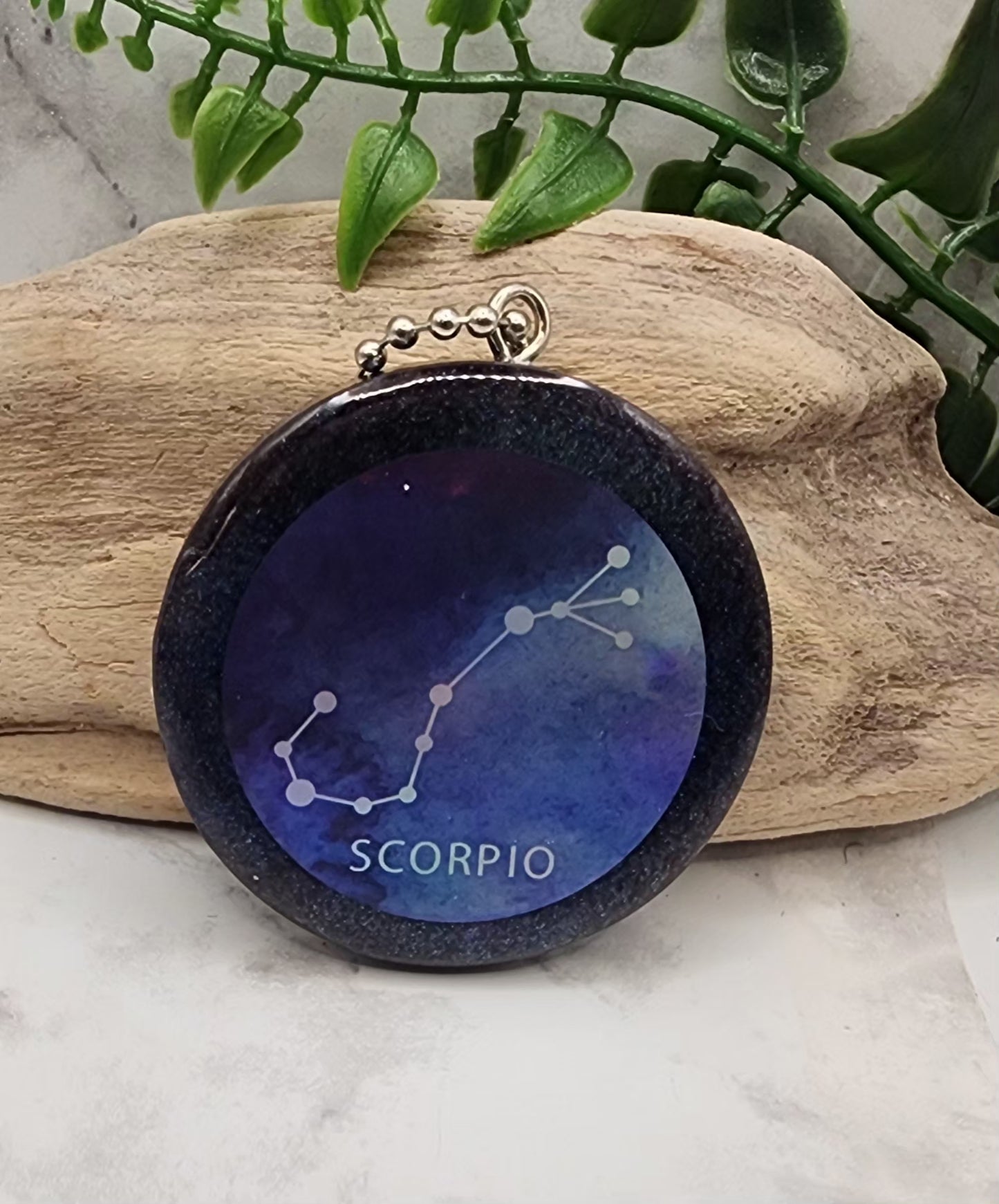 Scorpio Keychain