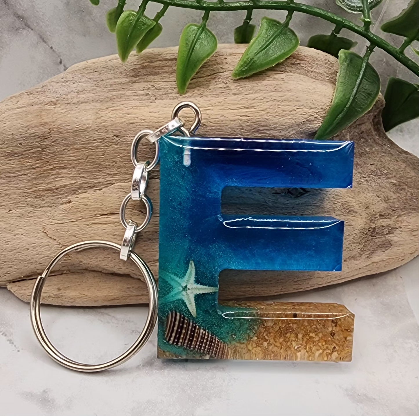"E" Keychains