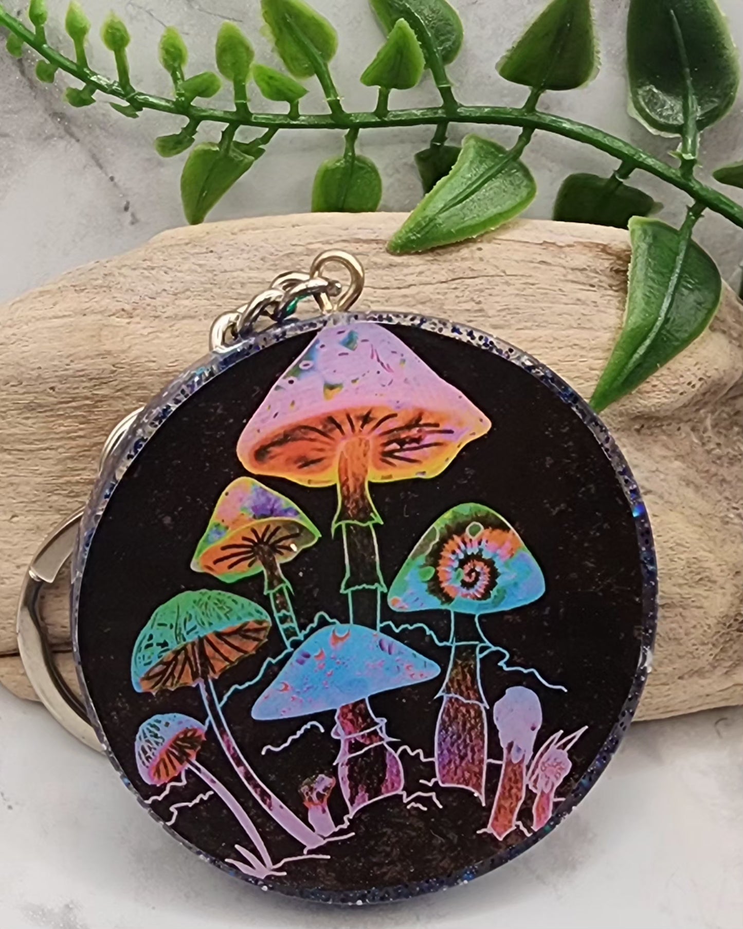 Mushroom Keychains