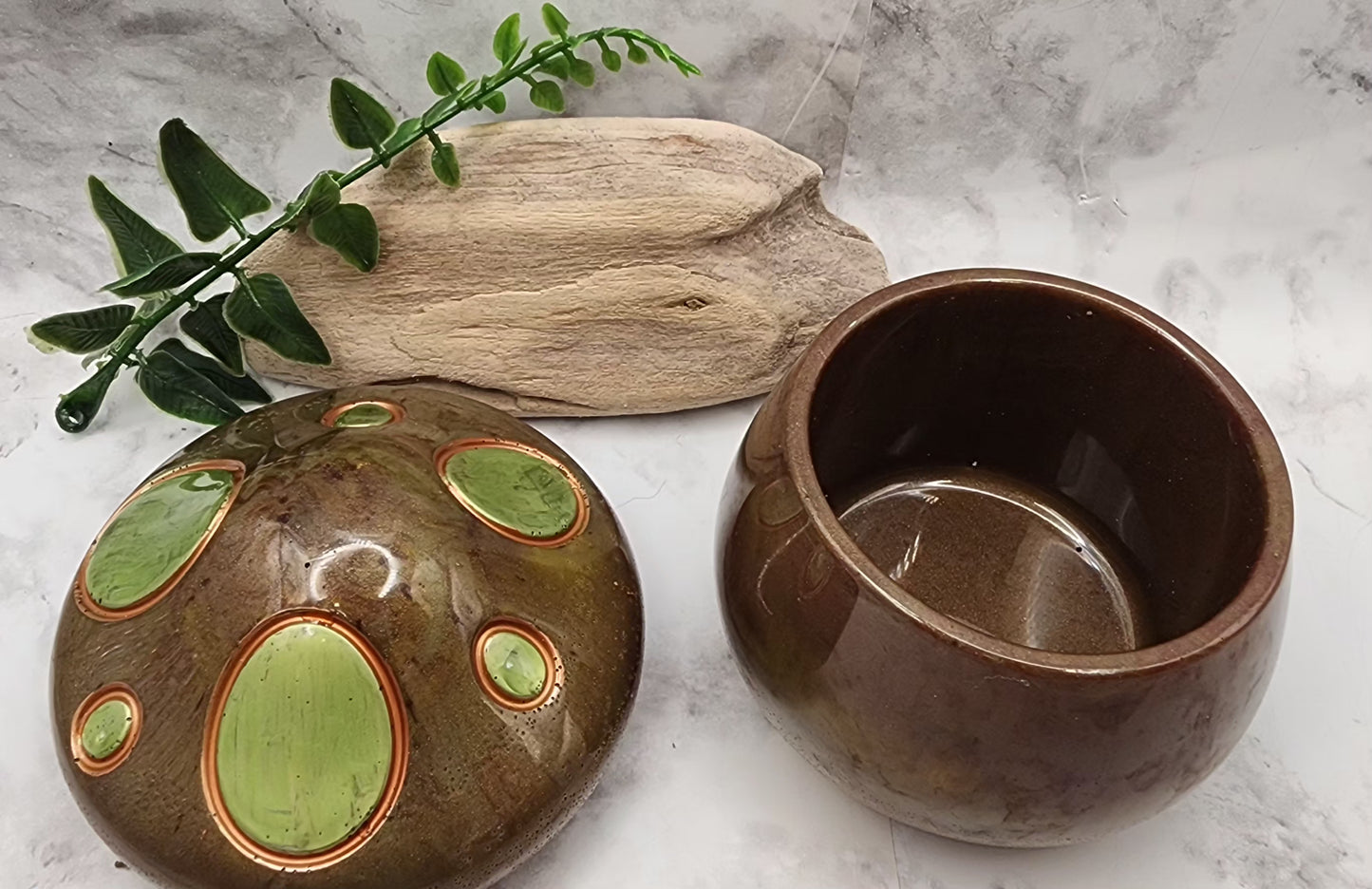 Mushroom Jar with Lid