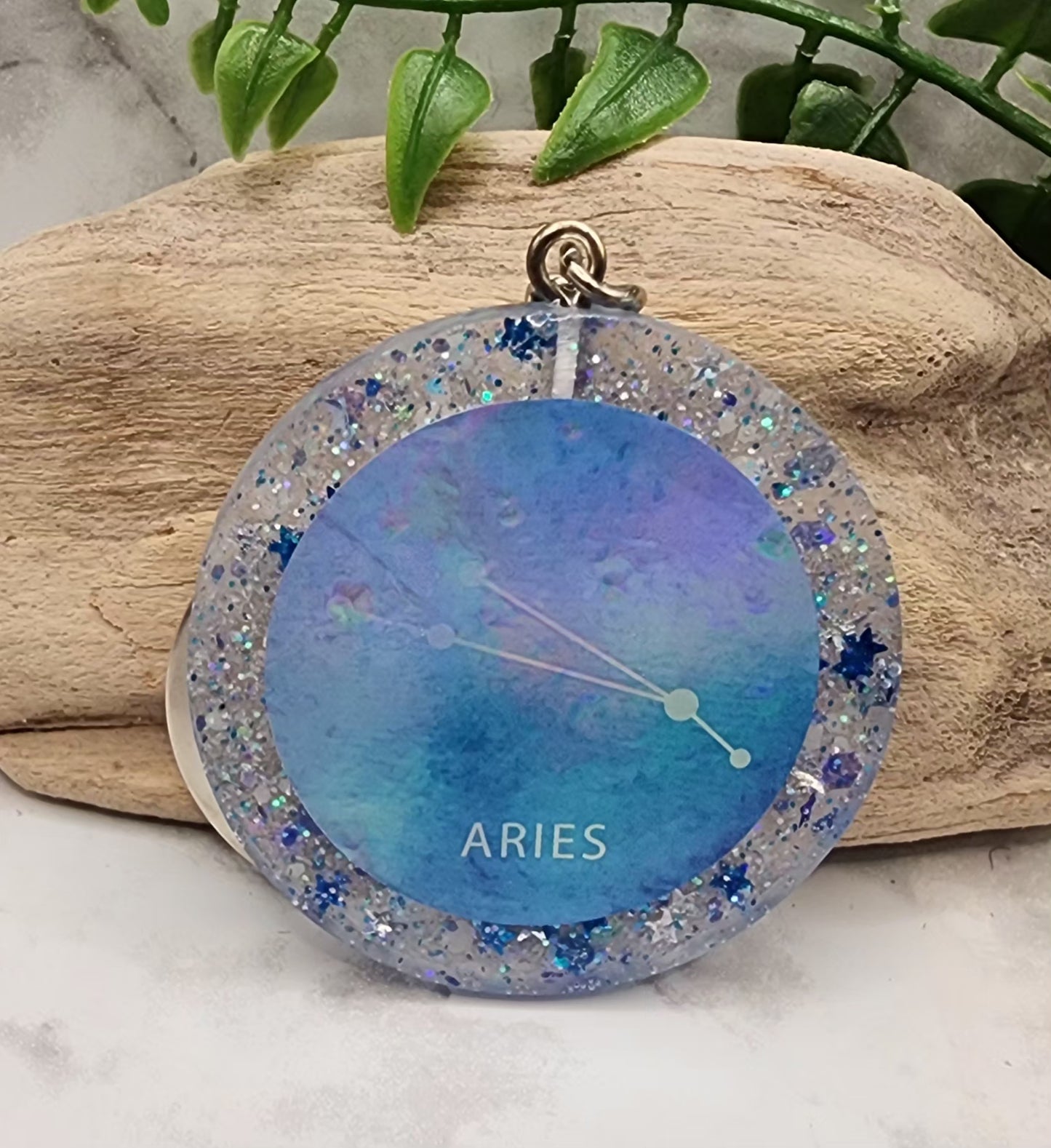 Aries Keychain