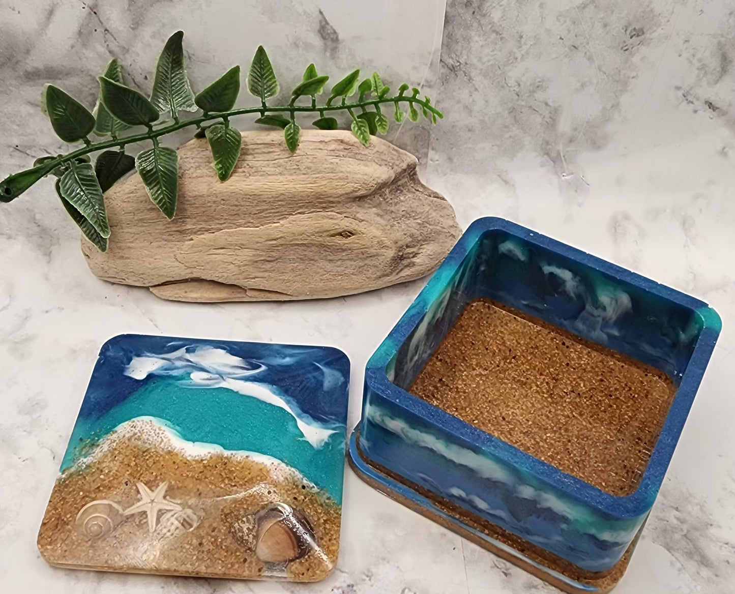 Lagoon Whisper Jar with Lid