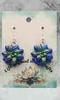 Succulent Resin Earrings