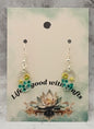 Ocean Tide Resin Earrings