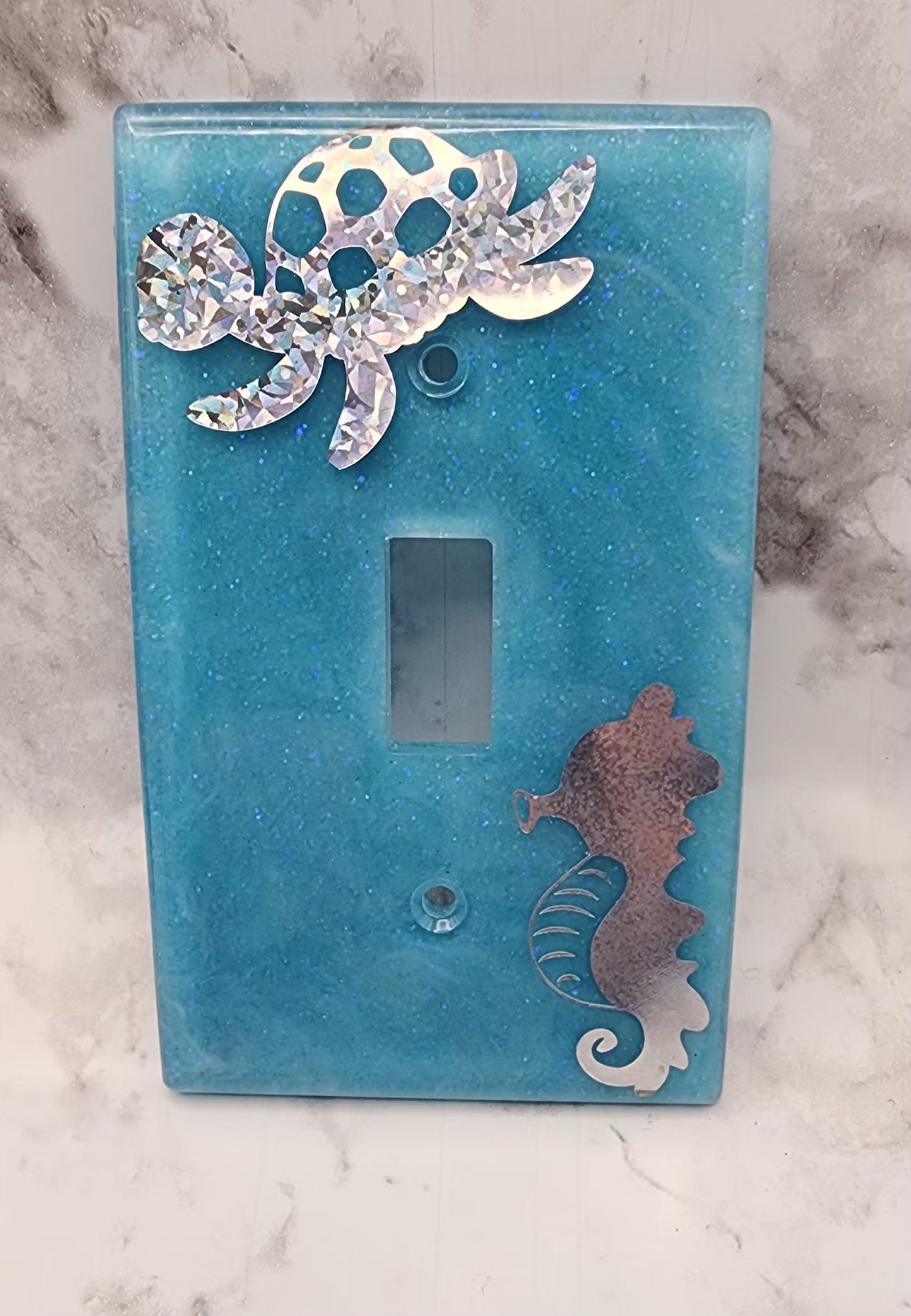 Glow In The Dark Ocean Light Switch Cover