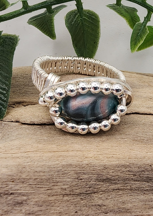 Gypsy Grove wire wrapped ring
