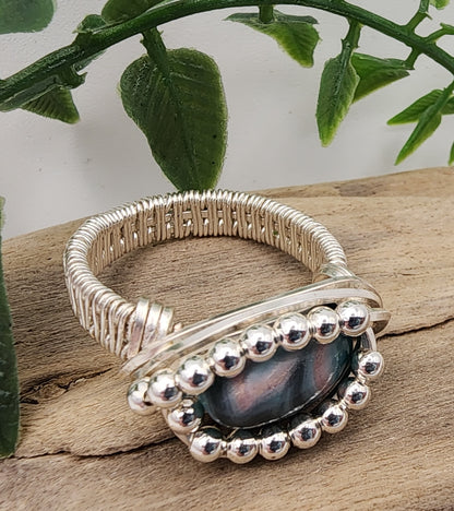 Gypsy Grove wire wrapped ring