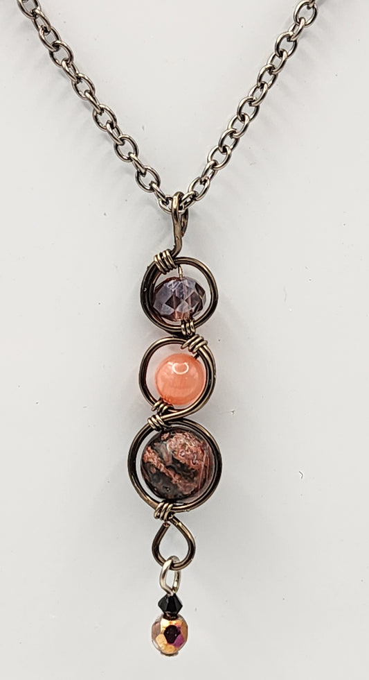 Leopard Jasper necklace