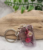 Petal Prism Crystal Keychain